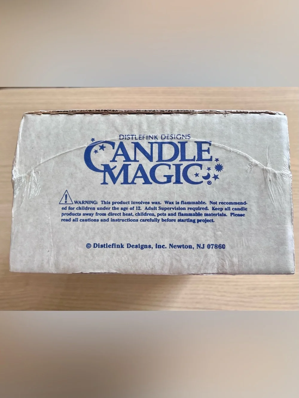 Vintage Distlefink Designs Candle Magic Crystal Candle Kit New Sealed